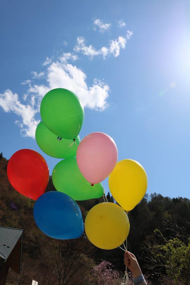 命の凧揚山梨